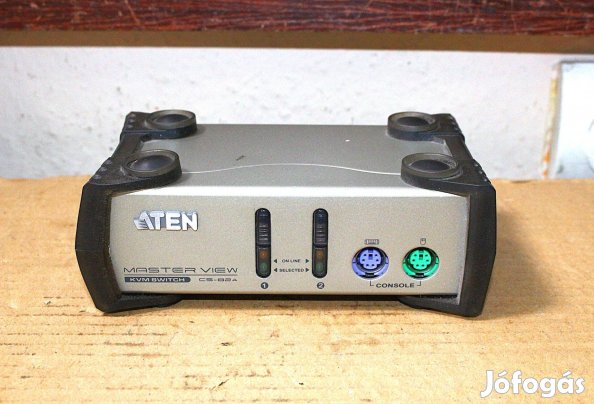 2 portos PS/2 VGA KVM kapcsoló switch Aten ( 7251 )
