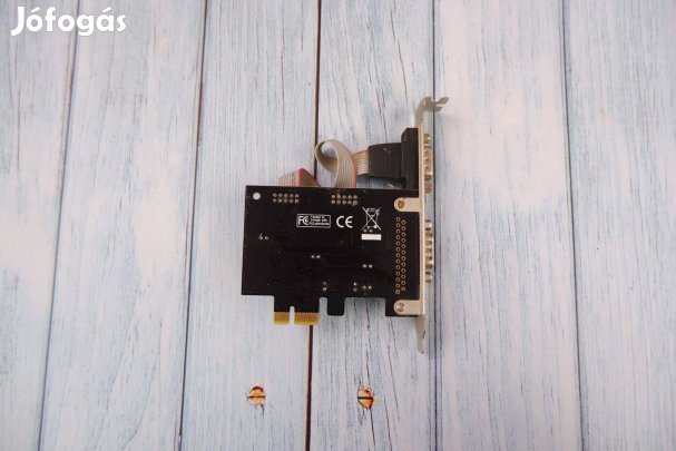 2 portos soros porti kártya PCI-Express
