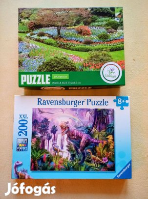 2 puzzle , kirakó egyben eladó 3000 Ft