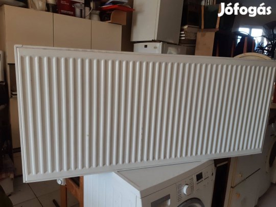 2 soros 1400x600 acéllemez lapradiátor légtelenítő szeleppel újszerű