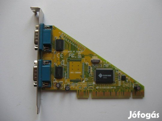 2 soros portos PCI kártya / Sunix