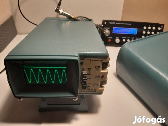2 sugaras mini oszcilloszkóp