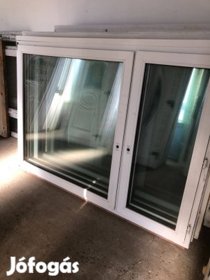 2 szárnyú, 3 réteg üvegezésű ablakok