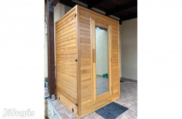 2 személyes infra szauna,5 fűtőpanel, digitális vezérlés,120×105×190