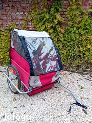 2 személyes kerékpár utánfutó eladó