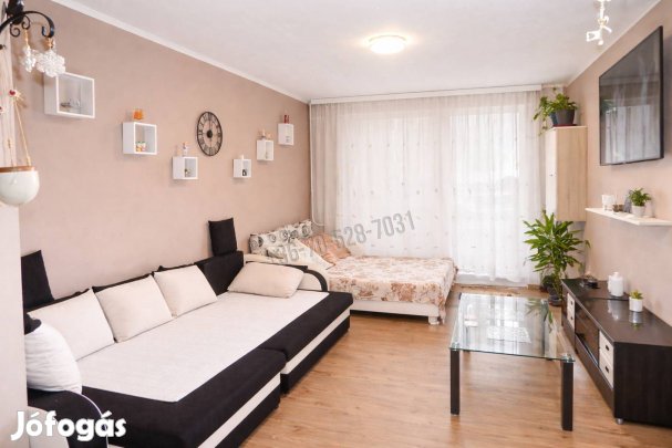 2 szoba hallos nagy erkélyes lakás a 9.-en, szép kilátással!