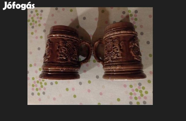 2 új sörös korsó eladó