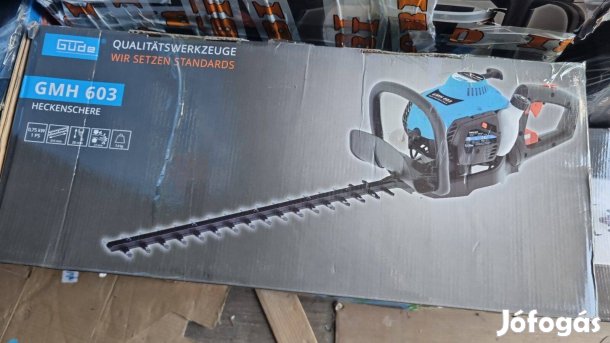 2 ütemű benzinmotoros sövényvágó 615mm vágási hosszall, sövény nyíró