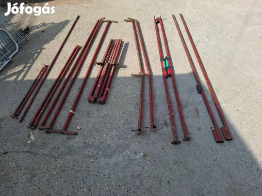 2 x 1 Méteres Piaci Puska Asztal Sátorvázzal