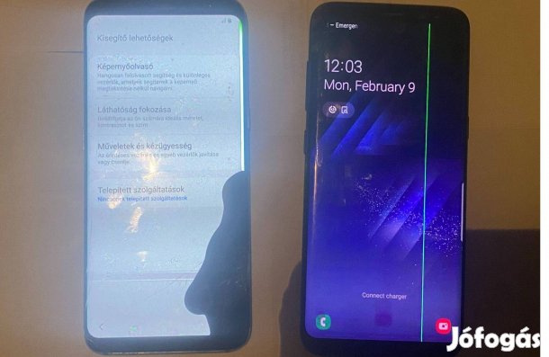 2 x Samsung Galaxy S8 Javításra!!!!
