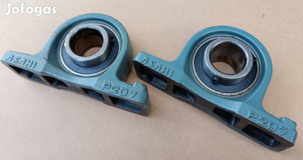 2 x UCP207 csapágyegység, Y csapágy, omega csapágy, önbeálló csapágy