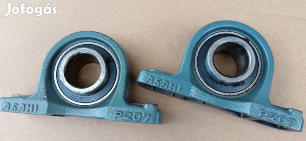2 x UCP207 csapágyegység, Y csapágy, omega csapágy, önbeálló csapágy