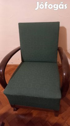 2 zöld fotel hagyatekból.