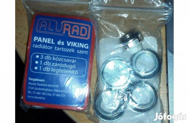2csomag Új radiátor tartozék szett bolti ár alatt