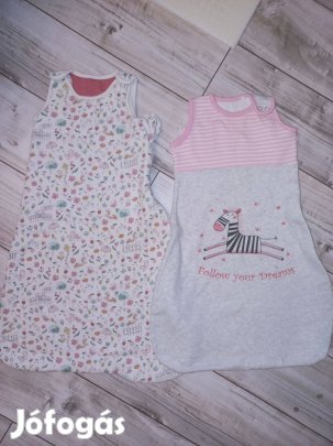 2db 0-6 hó kislány hálózsák/ alvózsák