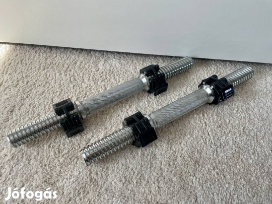 2db 30mm-es súlyzórúd gyorsbilincsekkel