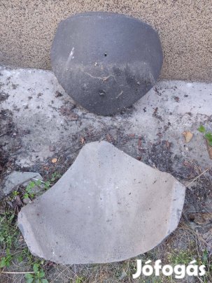 2db Antracit osztó kúpcserép cserép