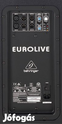 2db Behringer Eurolive Vq1500D Active Subwoofer Aktív SUB