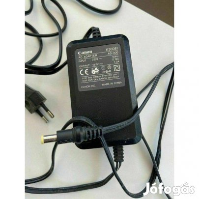 2db Canon Ad-300 adapter, töltő, tápegység. Legolcsóbb
