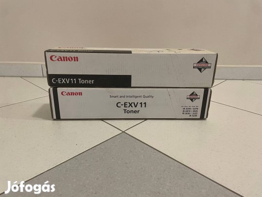 2db Canon eredeti fekete toner (C-Exv11) eladó!