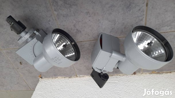 2db Erco stúdió, galéria, színpadi projektor, spotlámpa sín) világitás