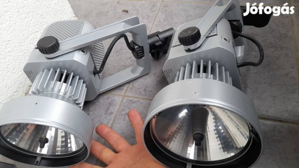 2db Erco stúdió, galéria színpadi projektor, spotlámpa (sín) világitás