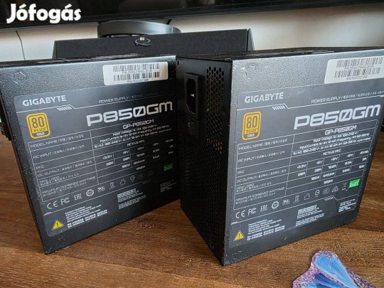 2db Gigabyte P850GM számítógép tápegység, pc táp