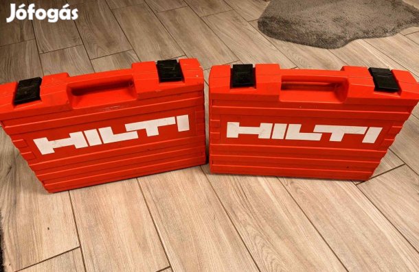 2db Hilti géptartó hordtáska Koffer Újszerű!!