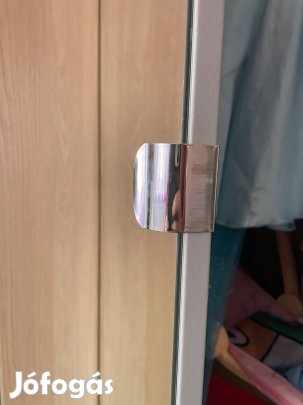 2db Ikea Pax tükrös ajtó 50x229cm pántokkal és fogantyúval