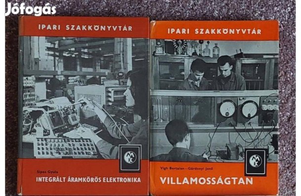 2db Ipari szakkönyvtár könyv