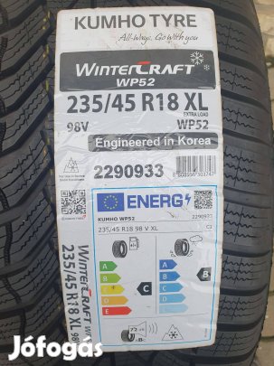 2db Kumho 235/45r18 téli gumi