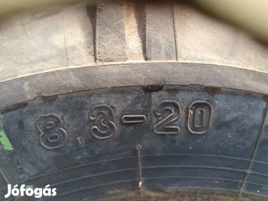 2db MTZ 82 első kerék 11,2 - 20 Taurus gumi