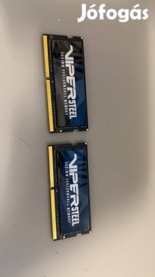 2db Patriot 32GB Viper Steel Notebook DDR4 2666MHz RAM