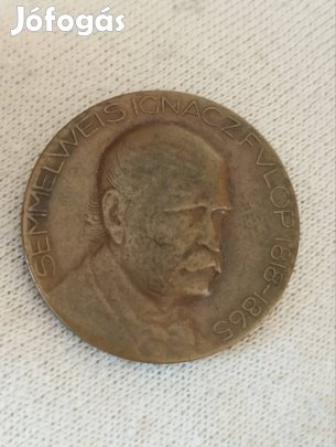 2db.Semmelweis bronz érem 1968