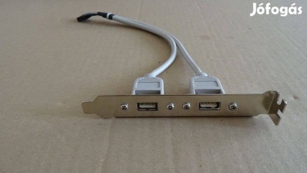 2db USB port hátlapi kivezetés