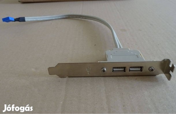 2db USB port hátlapi kivezetés