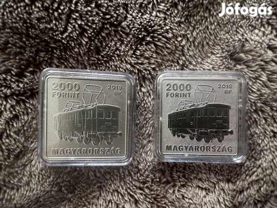 2db - 2019 Kandó Kálmán 2000 Ft PP és BU UNC