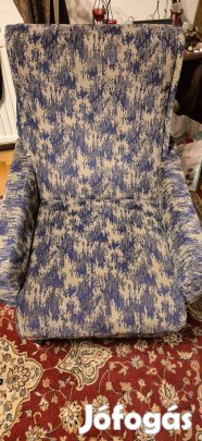 2db bársony kárpitozású fotel