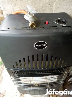 2db gázpalack Vinchi típusú gázhősugarzó  egyben vagy külön eladó