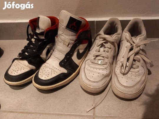 2db gyermek nike air air jordan cipő