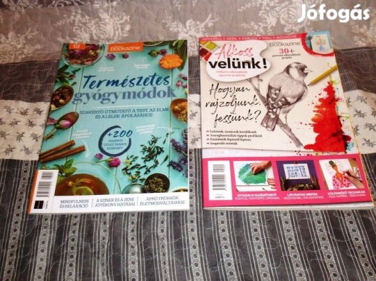 2db gyermek szines, és színeződ magazinok
