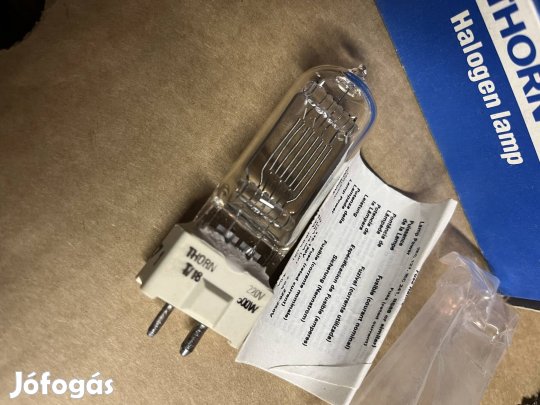 2db halogén izzó, égő, vetítőbe, projektorba