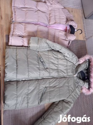 2db lányka kabát +ajándék 