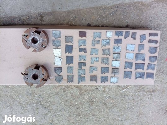 2db marófej profilkésekkel