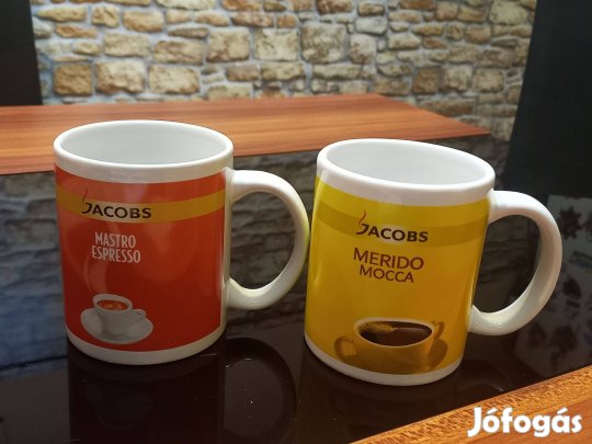 2db új Jacobs bögre kávézáshoz