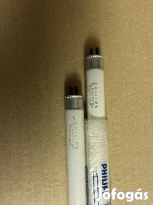 2db új T5 4W Philips fénycső, Made in Japan! Nem Tungsram