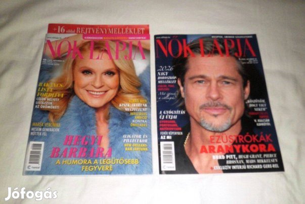 2db ujj Nők lapja magazinok rejtvénnyel