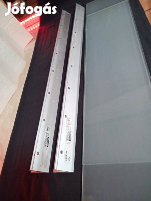 2db üvegpolc eladó.