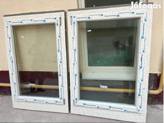 2db vadonat új műanyag ablak eladó!