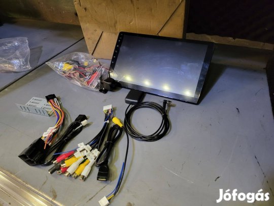 2dines 9" fejegység (Android, wifi, gps, carplay stb)